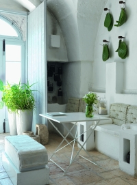 Terrasmeubilair: opklapbare  Flower stoelen/tafels