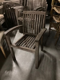 Terrasstoelen teak